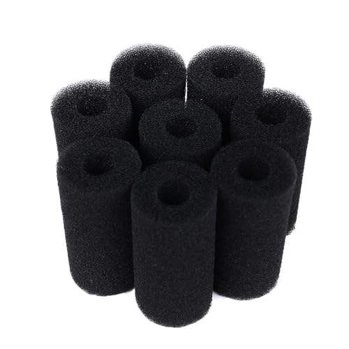 8 Pack Pre Filter Sponge Aquarium Pre Filter Foam Rolls 0.6” Intake Replacement Sponges for Fish Tank Filter Accessories (8 Count)