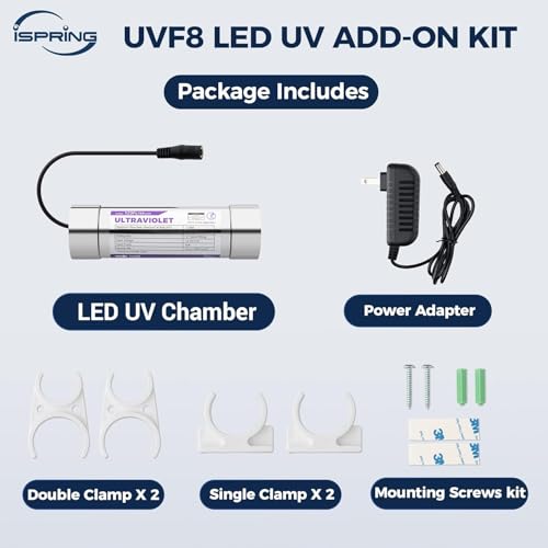 UVF8 LED UV Water Filter for Under Sink Water Filter & RO Systems