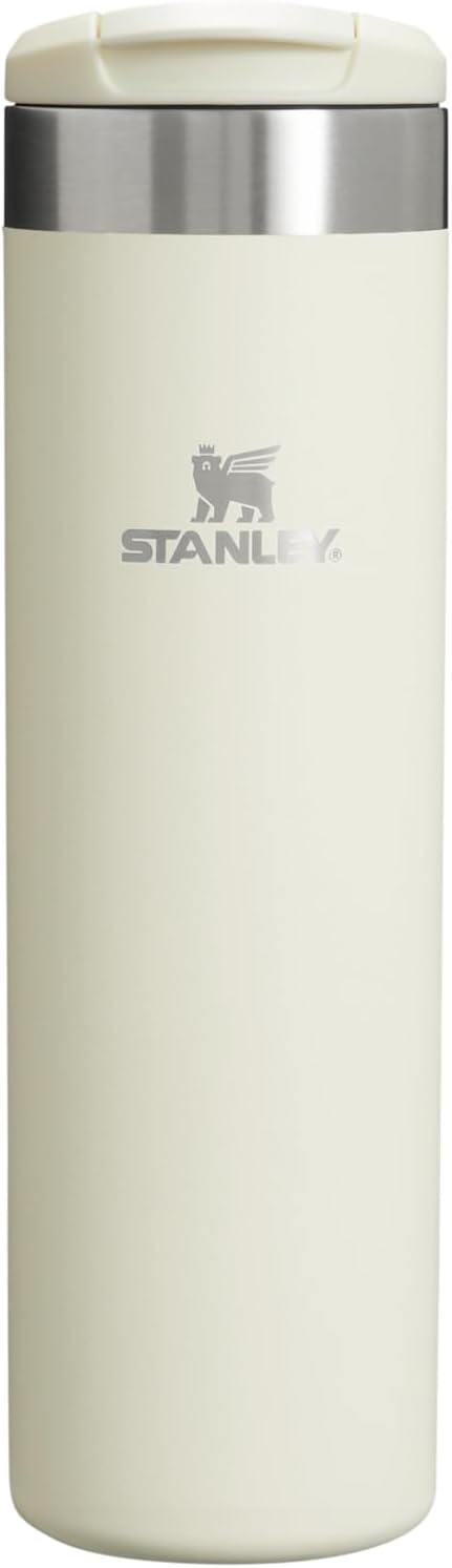 Stanley AeroLight Transit Bottle 20 oz Locking Drink Through Lid Leak Resistant Water Bottle or Coffee Travel Mug Lightweight Insulated Stainless Steel BPA-Free Cream | Locking, Drink Through Lid, Leak Resistant, Water Bottle, Coffee Travel Mug, Lightw...