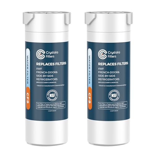 XWF Refrigerator Water Filter Compatible with GE 2 Pack (2 Count)