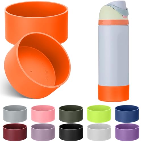 2PCS Silicone Boot for Owala FreeSip Water Bottle 24oz (2 Count)
