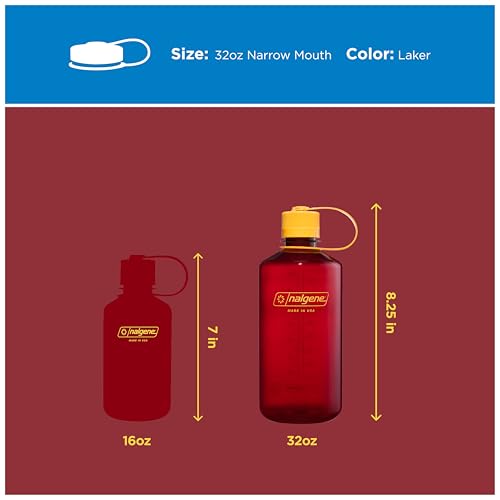 32 oz Narrow Mouth Water Bottle