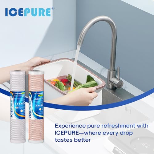 2 Stage 20" x 4.5" Whole House Water Filter Combo Set (2 Count)
