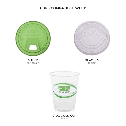 GreenStripe Clear Disposable Cold Water Cups (2000 Count)