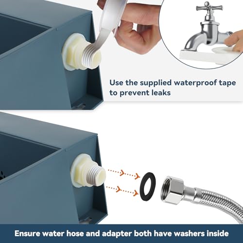 Dog Automatic Water Bowl for 3