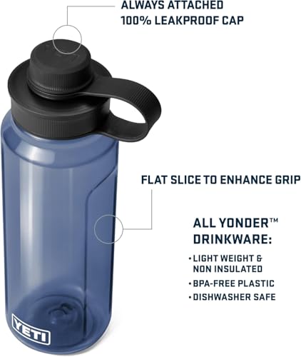 Yonder 1L 34 oz Water Bottle with Yonder Tether Cap
