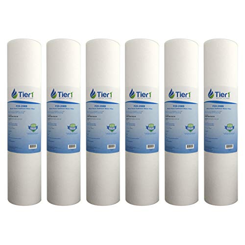 20 Micron 4.5" × 20" Sediment Water Filter (6 Count)
