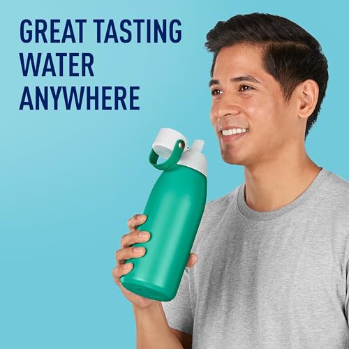 Insulated Filtered Water Bottle with Straw