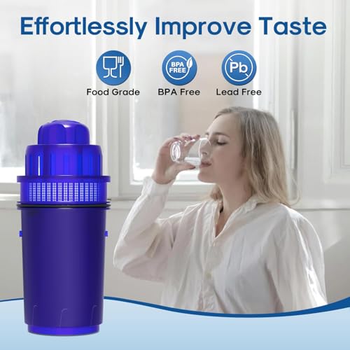 Pitcher Water Filter Replacement for Pur PPF900Z (4 Count)
