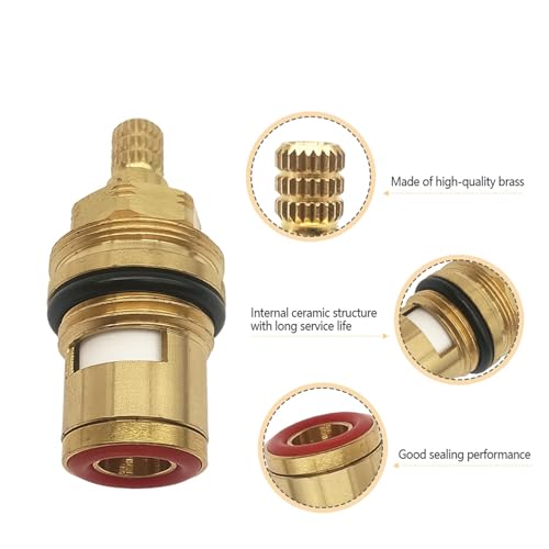 013787 45 Ceramic Cartridge Assembly Compatible with T&S Brass Faucets Pressure 20PSI