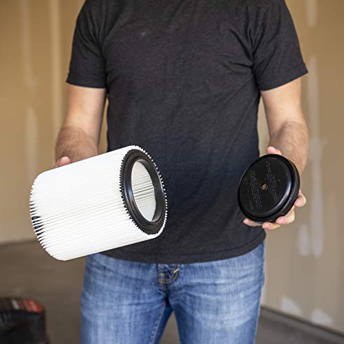 Replacement Filter for Craftsman and Ridgid Shop Vacs Part # 9 (2 Count)