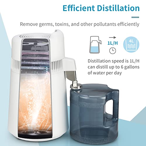 1.6 Gallon 6L Water Distiller w