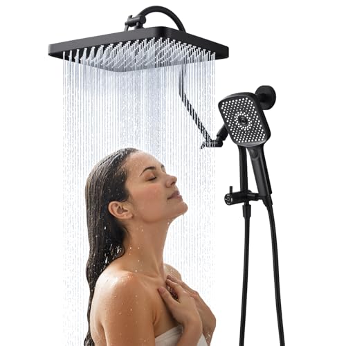 13 Inch Rainfall Shower Head with Handheld Combo