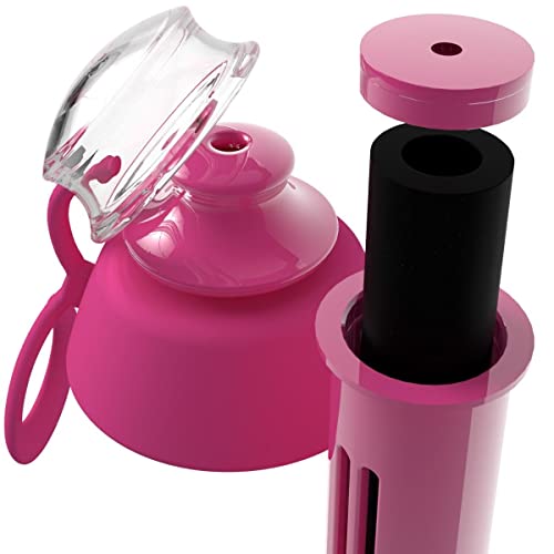 Pack of 2 Carbon Filter Replacements & lid for Water Bottle (2 Count)