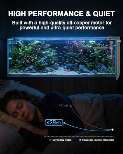 Self Priming Quiet Canister Filters for Aquarium