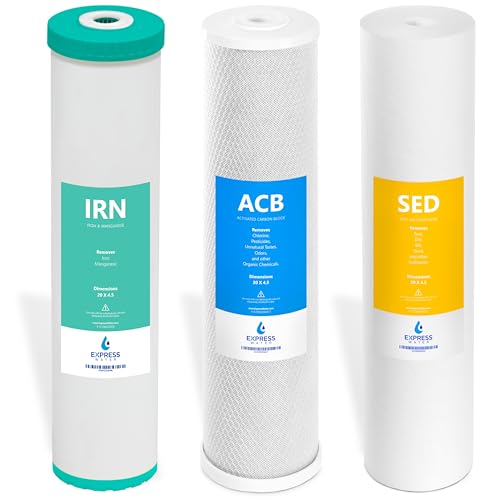 Whole House Iron & Manganese Filter Set