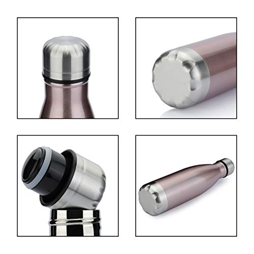 17oz Sport Water Bottle Vacuum Insulated Stainless Steel Leak
