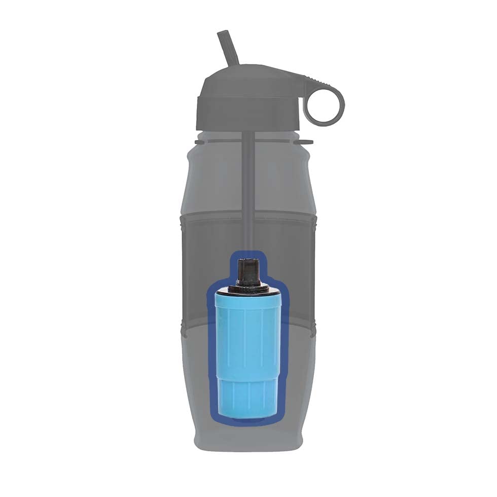 pH2O Alkaline Water Filter Bottle