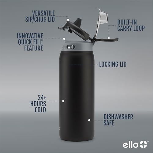 Kids Pop & Fill 18oz Stainless Water Bottle