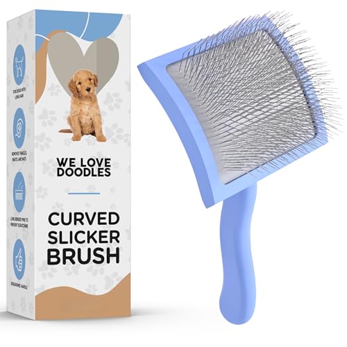 Grooming Curved Slicker Brush for Long