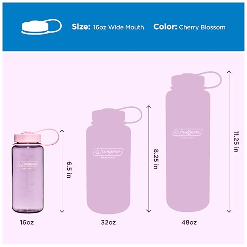 16 oz Wide Mouth Water Bottle
