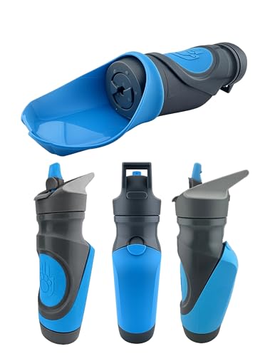 Dog Water Bottle with Bowl