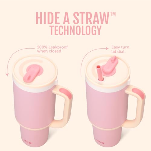 Oasis 40oz Insulated Stainless Steel Tumbler with Straw