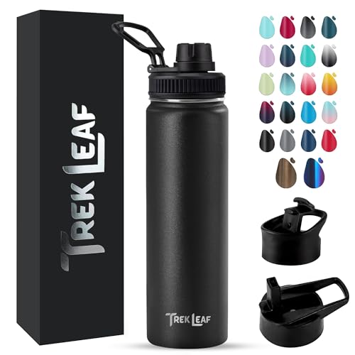 Travel Water Bottle with 3 Lids