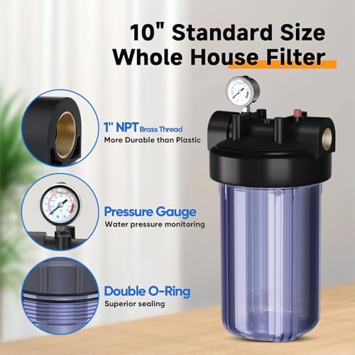Whole House Water Filter Housing