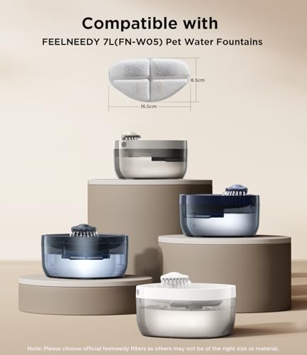 6 Pack of Filter & 6 Pump Sponges FEELNEEDY only for
