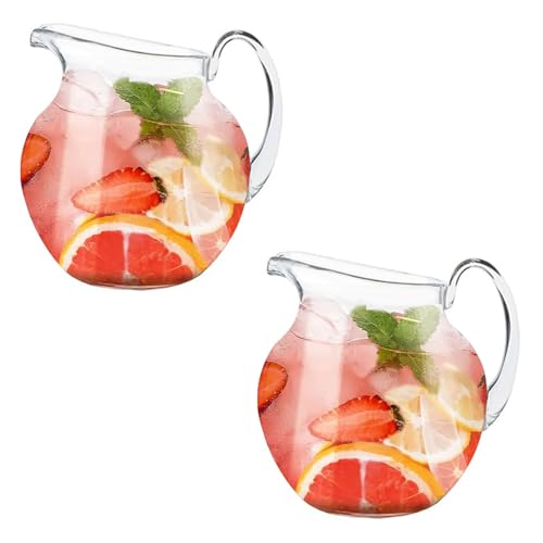Shatterproof Plastic Pitcher (2 Count)