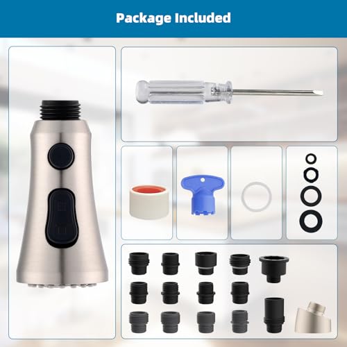 Pull Down Kitchen Faucet Head Replacement
