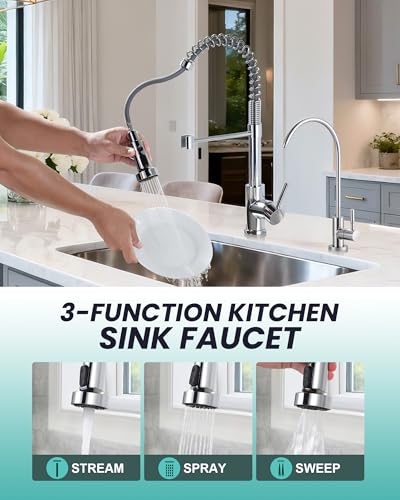 Kitchen Faucet and Water Filter Faucet