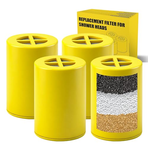 Shower Filter Replacement Compatible with Afina Filter Showerhead 4 (4 Count)