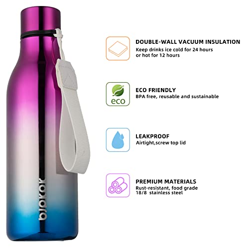 18oz Insulated Water Bottle