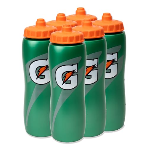32 Oz Squeeze Water Sports Bottle (6 Count)