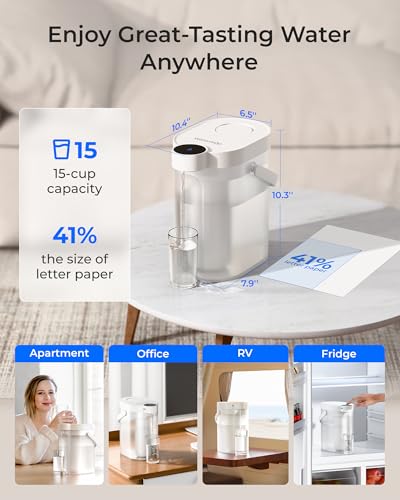 ED11W Rechargeable Instant Water Filter Dispenser