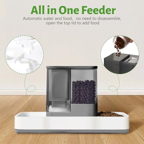 Automatic Small Pet Feeder and Water Dispenser