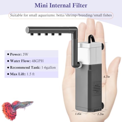 3W Mini Fish Tank Filter