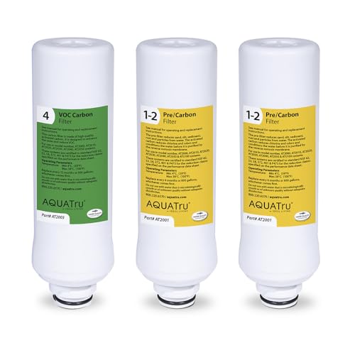 AquaTru One Year Classic Filter Combo Pack