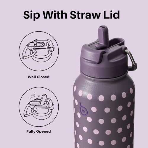32oz Insulated Water Bottle with Pill Box