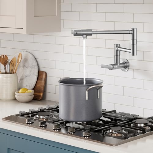Oletto Pot Filler Faucet with Retractable Arm