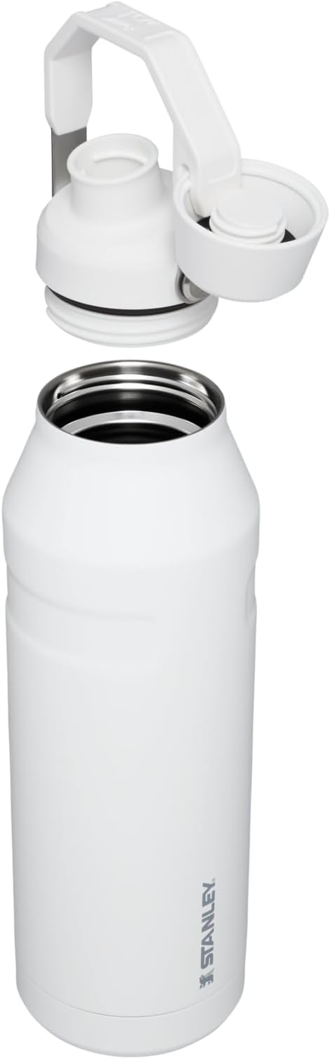 Stanley IceFlow Fast Flow Water Bottle | Angled Spout Lid | Lightweight & Leakproof for Travel & Sports | Insulated Stainless Steel | BPA-Free