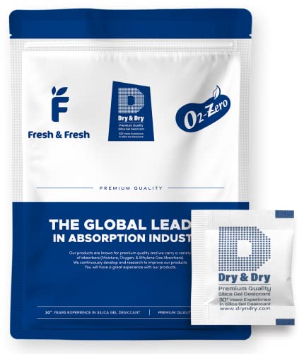 1 Gram [500 Packets] Silica Gel Packets Desiccants