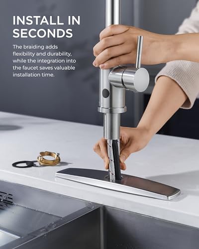 Touchless Kitchen Faucet with Pull Down Sprayer