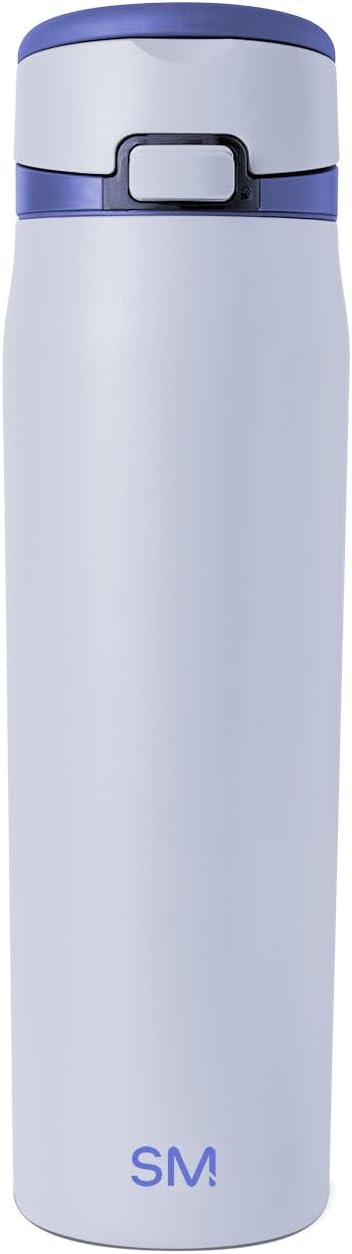 Simple Modern Mesa Loop Water Bottle with Covered Straw and Handle | 24oz Cup Holder Friendly Insulated Stainless Steel Bottles for Travel, Sports and School | Dreamscape