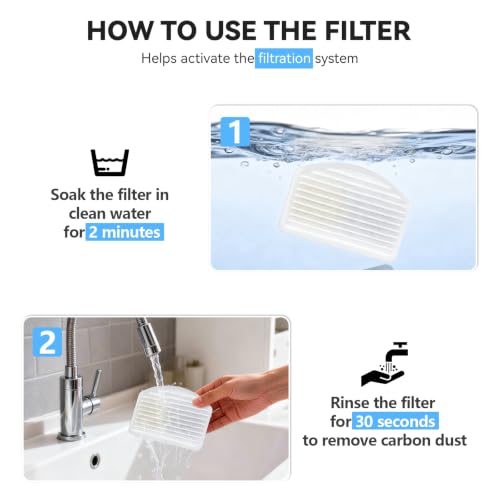 Cat Water Fountain Filters (6 Count)