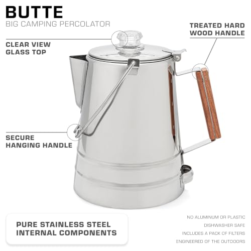 Butte Coffee Percolator Camping
