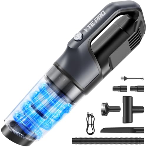 Handheld Vacuum Cordless 1.1 Pounds Car Vac 10000PA Hand Held Vacuums 4