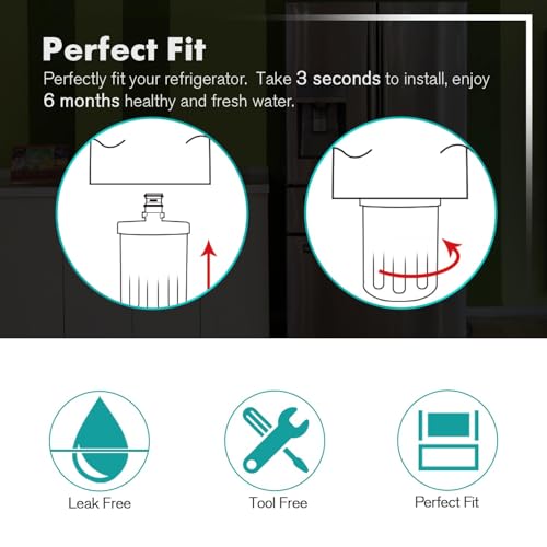 PLUS NSF53&42 Premium 5231JA2002A Refrigerator Water Fliter